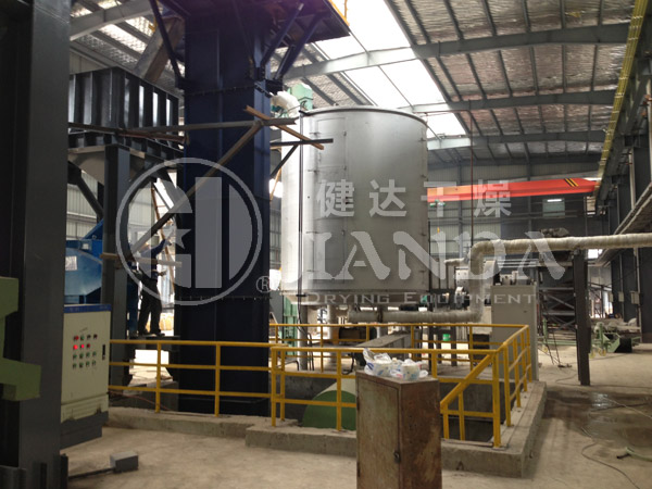 鐵粉專用盤式連續幹（gàn）燥機