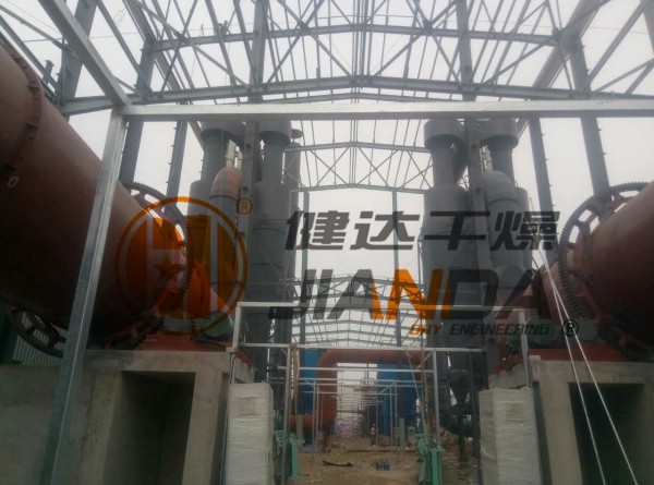 HZG型直接加熱式回（huí）轉（zhuǎn）滾筒幹燥機