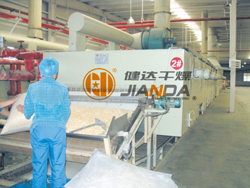 脫水蔬菜幹燥機（jī）-DWT網帶式脫水蔬菜幹（gàn）燥（zào）機